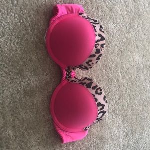Pink bra